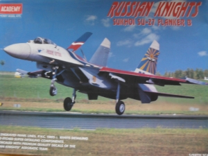 ACADEMY 1/48 2167 SUKHOI Su-27B FLANKER RUSSIAN KNIGHTS